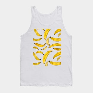 Watercolor bananas - yellow Tank Top